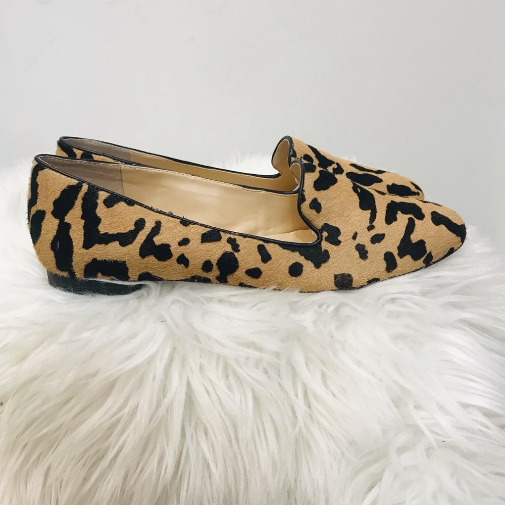Sole society leopard loafer flats sz 6 - Picture 2 of 12